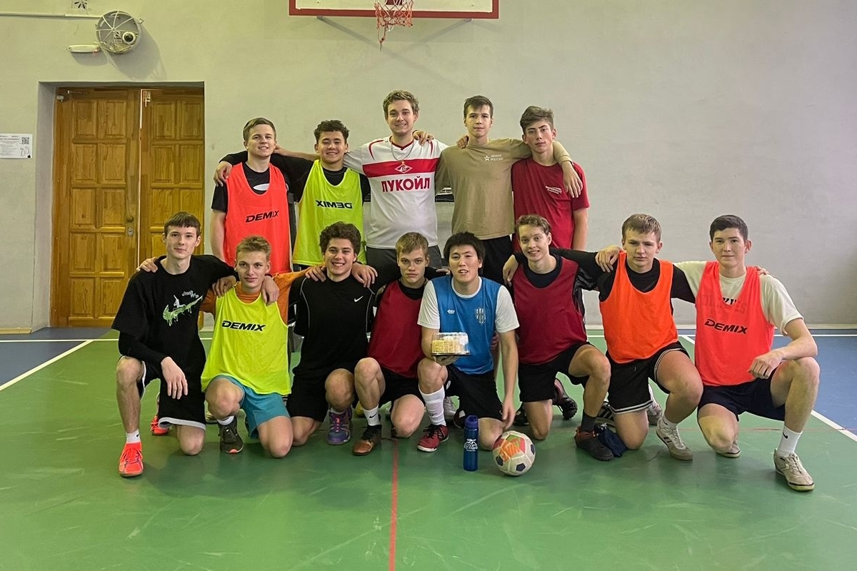 Прошло Первенство по футзалу среди 1-2 курсов