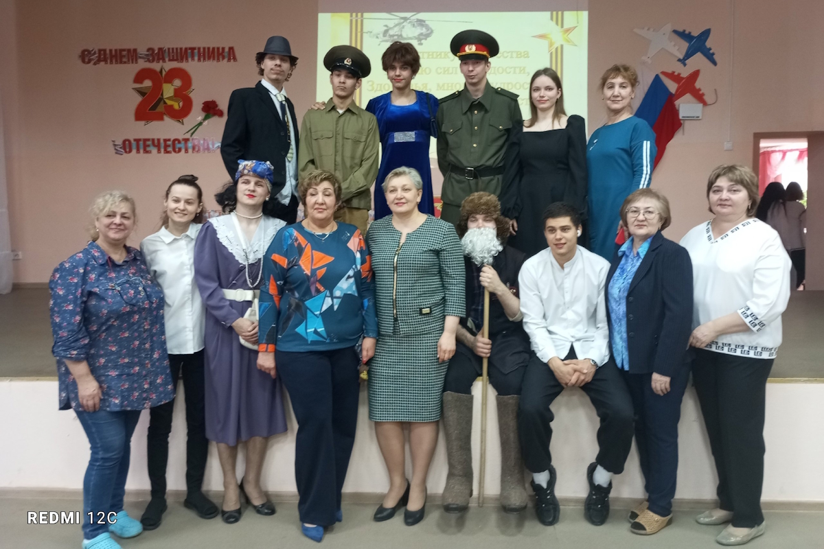 Прошёл праздник ко Дню защитника Отечества
