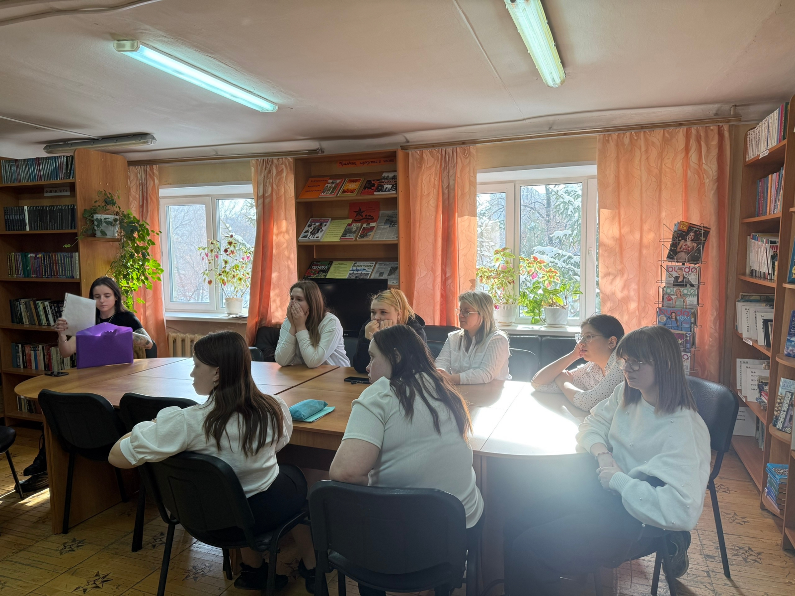 Только для представительниц прекрасного пола состоялась встреча с Анастасией, специалистом Центра Компас