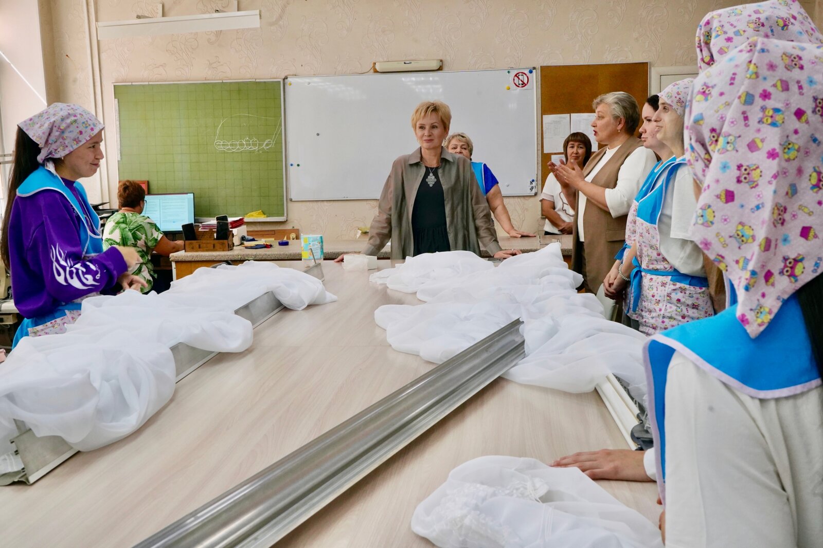 Каждый нашёл дело по душе: учреждение посетила уполномоченный по правам человека